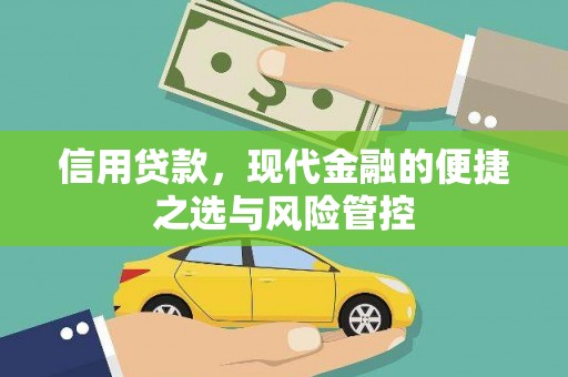 宁海信用贷款，现代金融的便捷之选与风险管控