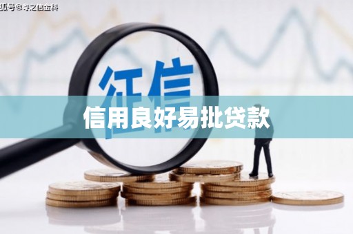 宁海信用良好易批贷款
