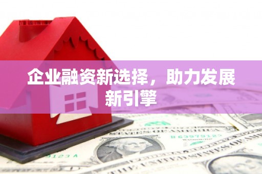 宁海企业融资新选择，助力发展新引擎