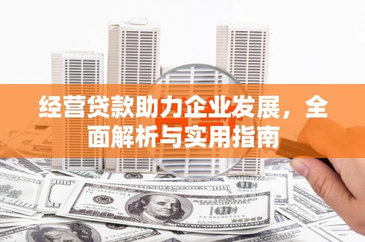 宁海经营贷款助力企业发展，全面解析与实用指南