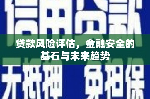 宁海贷款风险评估，金融安全的基石与未来趋势