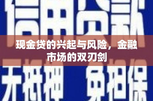 宁海现金贷的兴起与风险，金融市场的双刃剑