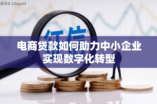 宁海电商贷款如何助力中小企业实现数字化转型