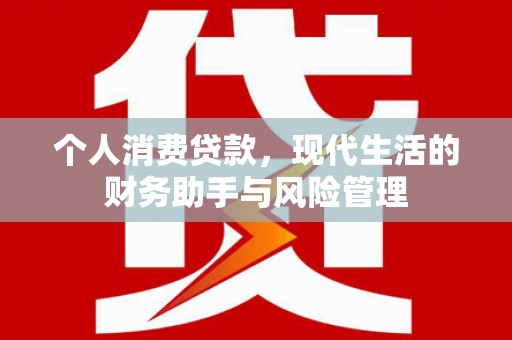 宁海个人消费贷款，现代生活的财务助手与风险管理
