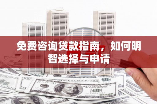宁海免费咨询贷款指南，如何明智选择与申请