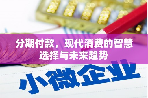 宁海分期付款，现代消费的智慧选择与未来趋势