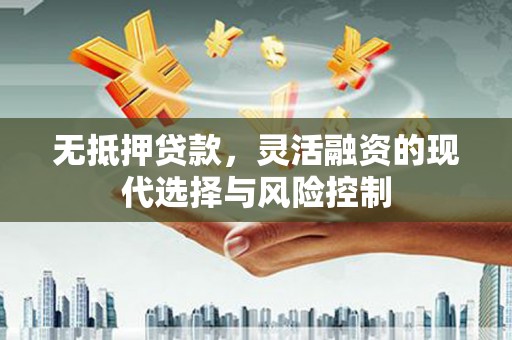 宁海无抵押贷款，灵活融资的现代选择与风险控制
