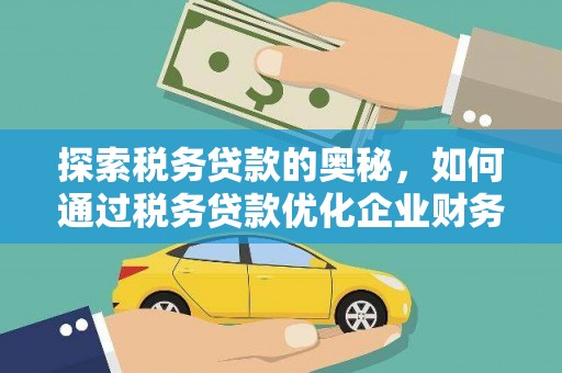 宁海探索税务贷款的奥秘，如何通过税务贷款优化企业财务