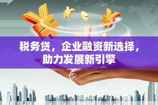 宁海税务贷，企业融资新选择，助力发展新引擎