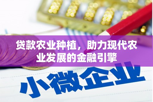 宁海贷款农业种植，助力现代农业发展的金融引擎