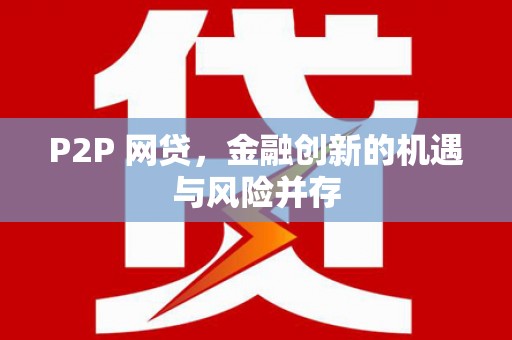 宁海P2P 网贷，金融创新的机遇与风险并存