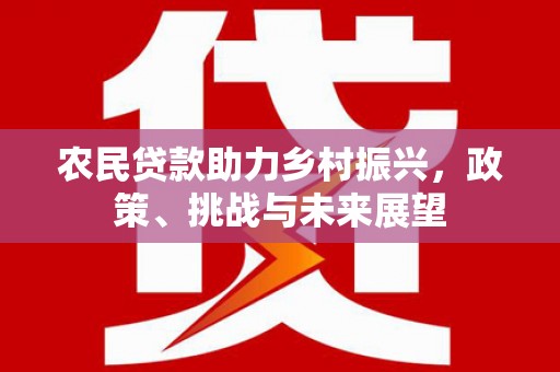 宁海农民贷款助力乡村振兴，政策、挑战与未来展望