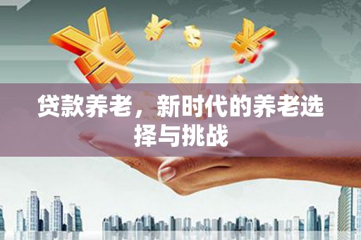 宁海贷款养老，新时代的养老选择与挑战