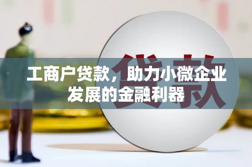 宁海工商户贷款，助力小微企业发展的金融利器