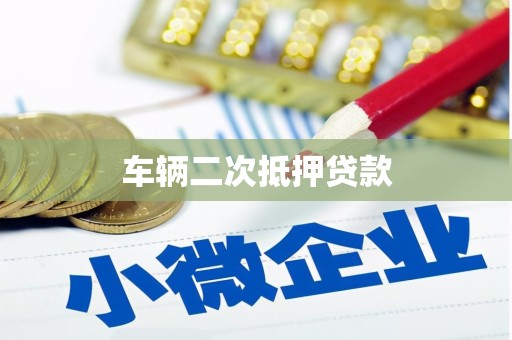 宁海车辆二次抵押贷款