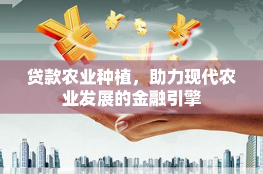 宁海贷款农业种植，助力现代农业发展的金融引擎