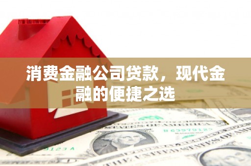 宁海消费金融公司贷款，现代金融的便捷之选