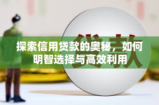 宁海探索信用贷款的奥秘，如何明智选择与高效利用