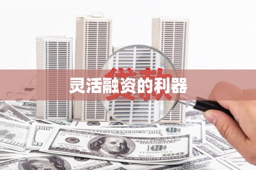宁海灵活融资的利器