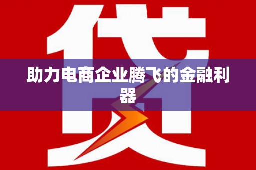 宁海助力电商企业腾飞的金融利器