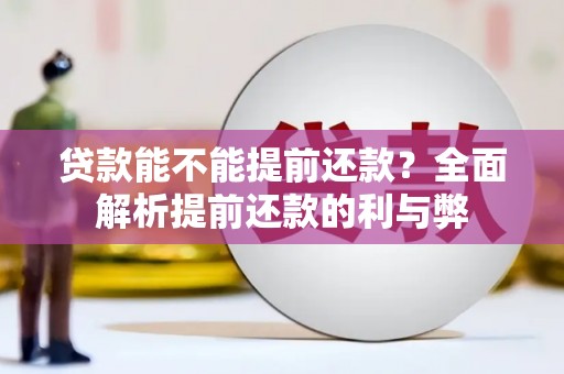 宁海贷款能不能提前还款？全面解析提前还款的利与弊